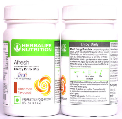 Herbalife Nutrition AFRESH -CINNAMON COMBO Energy Bars(100 g, CINNAMON)