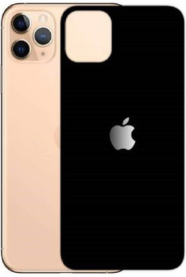 Exeleos Back Tempered Glass for Apple iPhone 11(Pack of 1)