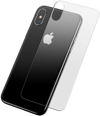 Exeleos Back Tempered Glass for Apple iPhone XS Max, Apple iPhone 10S Max(Pack of 1)