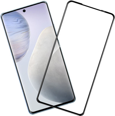 HUPSHY Edge To Edge Tempered Glass for Vivo X60(Pack of 1)