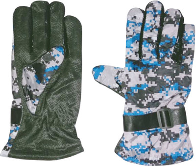 CROTUS Men's Army Style Warm Winter Gloves for Cycling, Bike 1 pair of Gloves Driving Gloves(Multicolor)