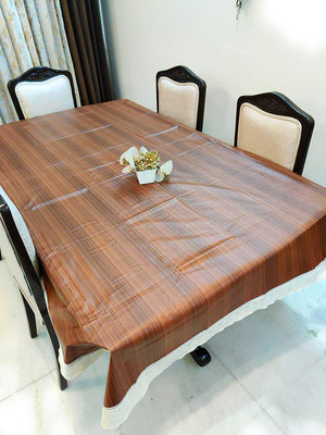 Casanest Printed 8 Seater Table Cover(Multicolor, Plastic)