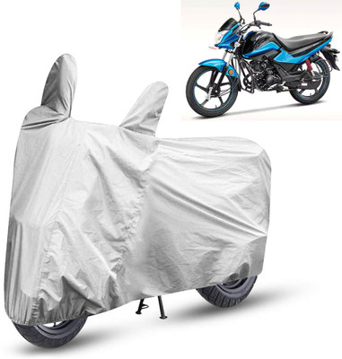 AutoRetail Two Wheeler Cover for Honda(CB Unicorn, Silver)