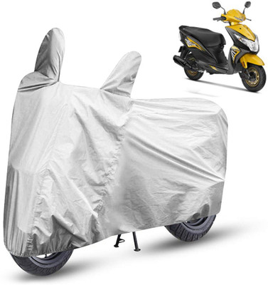 AutoRetail Two Wheeler Cover for Honda(Dio, Silver)