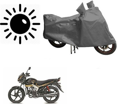 Atulit enterprises Waterproof Two Wheeler Cover for Mahindra(Centuro, Grey)