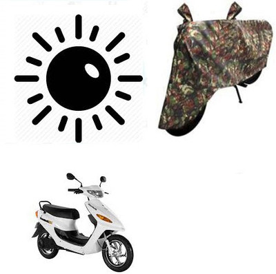 RPSENTTERPR Waterproof Two Wheeler Cover for Indus(Yo Electron, Multicolor)