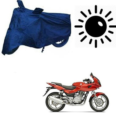 RPSENTTERPR Waterproof Two Wheeler Cover for Bajaj(Pulsar 220 DTS-i, Blue)