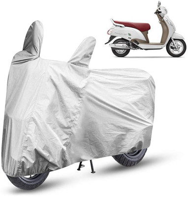 AutoRetail Two Wheeler Cover for Suzuki(Access SE, Silver)