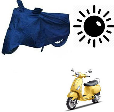 RPSENTTERPR Waterproof Two Wheeler Cover for Piaggio(Vespa SXL, Blue)