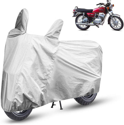 AutoRetail Two Wheeler Cover for Yamaha(RX 100, Silver)