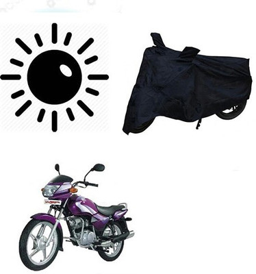 RPSENTTERPR Waterproof Two Wheeler Cover for TVS(Max, Black)