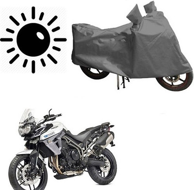 RPSENTTERPR Waterproof Two Wheeler Cover for Universal For Bike(Grey)
