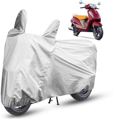 AutoRetail Two Wheeler Cover for Suzuki(Access, Silver)