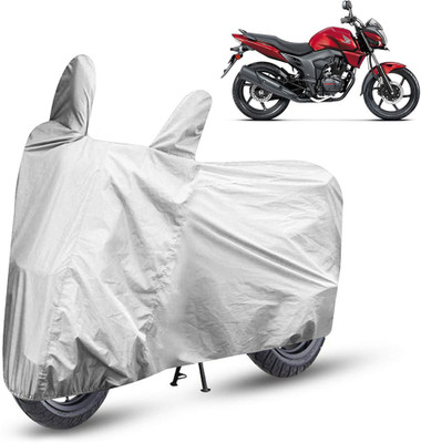 AutoRetail Two Wheeler Cover for Honda(CB Trigger, Silver)