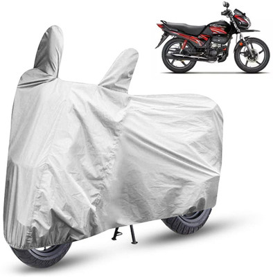 AutoRetail Two Wheeler Cover for Hero(Passion Pro TR, Silver)