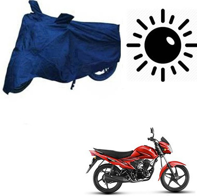 RPSENTTERPR Waterproof Two Wheeler Cover for Suzuki(Hayate, Blue)