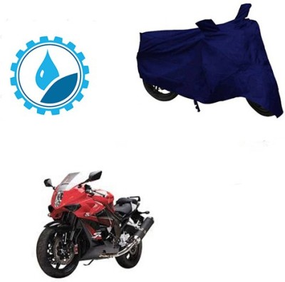 Motoren Waterproof Two Wheeler Cover for Hyosung(GT650R, Blue)