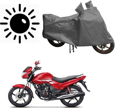 Atulit enterprises Waterproof Two Wheeler Cover for Hero(Achiever, Grey)