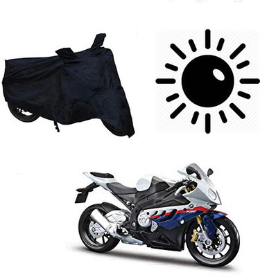 saanvi Waterproof Two Wheeler Cover for BMW(X1, Black)