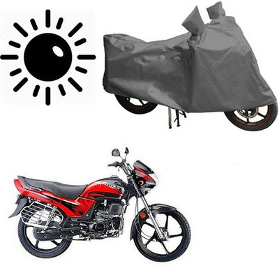 Atulit enterprises Waterproof Two Wheeler Cover for Honda(Passion Plus, Grey)