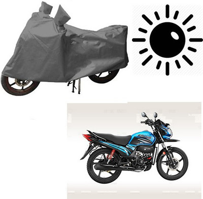 RPSENTTERPR Waterproof Two Wheeler Cover for Honda(Passion Pro TR, Grey)
