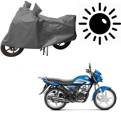 RPSENTTERPR Waterproof Two Wheeler Cover for Hero(CD 110 Dream, Grey)