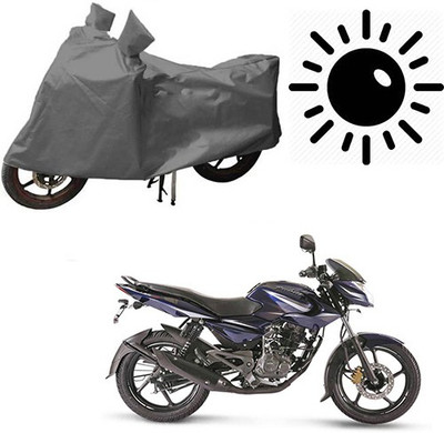 RPSENTTERPR Waterproof Two Wheeler Cover for Bajaj(Pulsar 135 LS DTS-i, Grey)