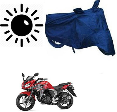 RPSENTTERPR Waterproof Two Wheeler Cover for Yamaha(Fazer, Blue)