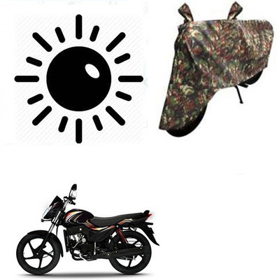 Atulit enterprises Waterproof Two Wheeler Cover for Mahindra(Pantero, Multicolor)