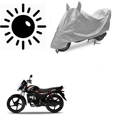 RPSENTTERPR Waterproof Two Wheeler Cover for Mahindra(Pantero, Silver)