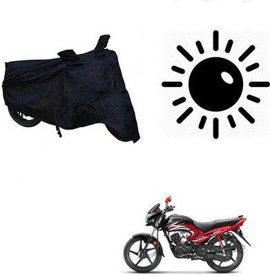 Atulit enterprises Waterproof Two Wheeler Cover for Honda(Dream Yuga, Black)