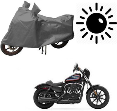 RPSENTTERPR Waterproof Two Wheeler Cover for Harley Davidson(XL 1200, Grey)