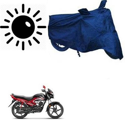 RPSENTTERPR Waterproof Two Wheeler Cover for Honda(Dream Yuga, Blue)