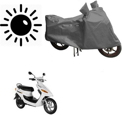 RPSENTTERPR Waterproof Two Wheeler Cover for Indus(Yo Electron, Grey)