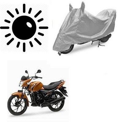 Atulit enterprises Waterproof Two Wheeler Cover for Suzuki(Sling, Silver)