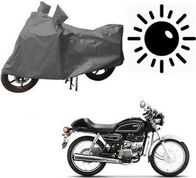 RPSENTTERPR Waterproof Two Wheeler Cover for Hero(Splendor Pro Classic, Grey)