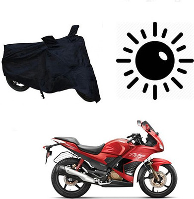 dashark Waterproof Two Wheeler Cover for Hero(Karizma ZMR, Black)