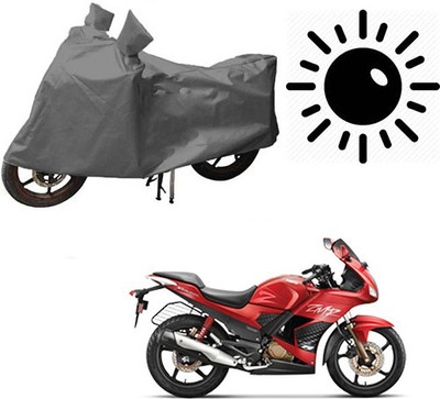 Atulit enterprises Waterproof Two Wheeler Cover for Hero(Karizma ZMR, Grey)