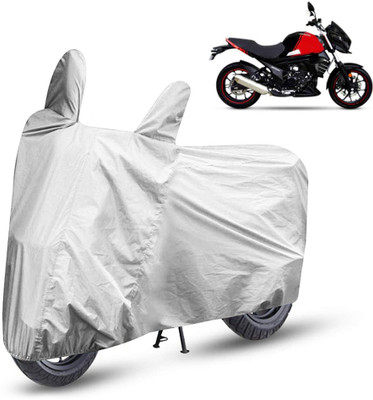 AutoRetail Two Wheeler Cover for Mahindra(Mojo, Silver)