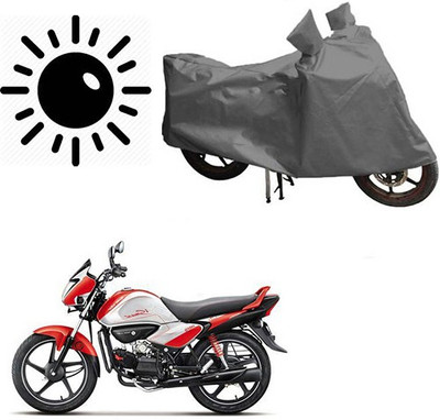 RPSENTTERPR Waterproof Two Wheeler Cover for Hero(Splendor I Smart, Grey)