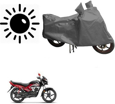 Atulit enterprises Waterproof Two Wheeler Cover for Honda(Dream Yuga, Grey)