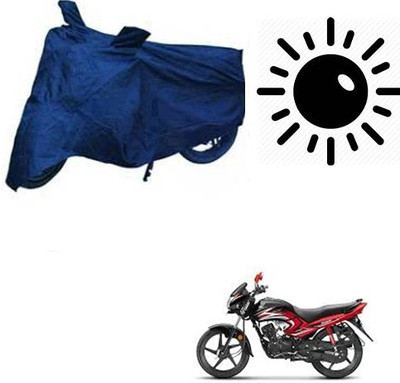 RPSENTTERPR Waterproof Two Wheeler Cover for Honda(Dream Yuga, Blue)