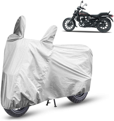 AutoRetail Two Wheeler Cover for Bajaj(Avenger 150 Street, Silver)