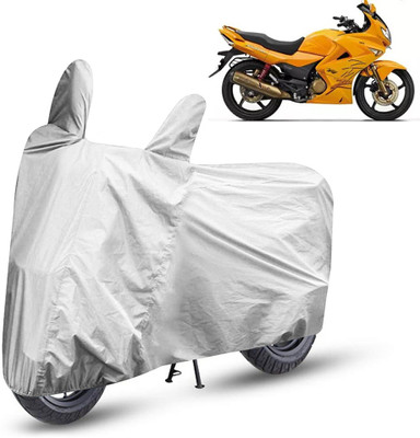 AutoRetail Two Wheeler Cover for Hero(Karizma ZMR, Silver)