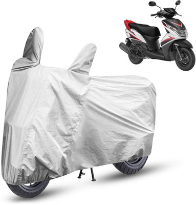 AutoRetail Two Wheeler Cover for Yamaha(Ray Z, Silver)