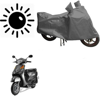RPSENTTERPR Waterproof Two Wheeler Cover for Indus(Yo Spark, Grey)