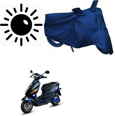 RPSENTTERPR Waterproof Two Wheeler Cover for Hero(Electric Cruz, Blue)
