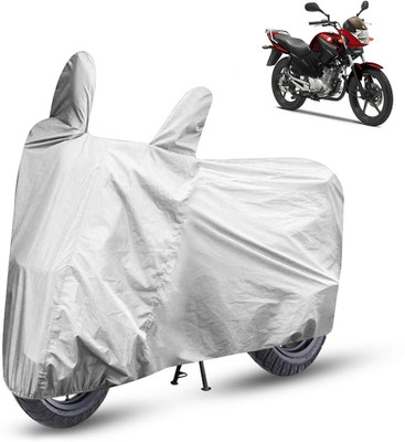 AutoRetail Two Wheeler Cover for Yamaha(YBR 125, Silver)
