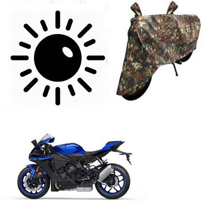 RPSENTTERPR Waterproof Two Wheeler Cover for Yamaha(YZF R1, Multicolor)