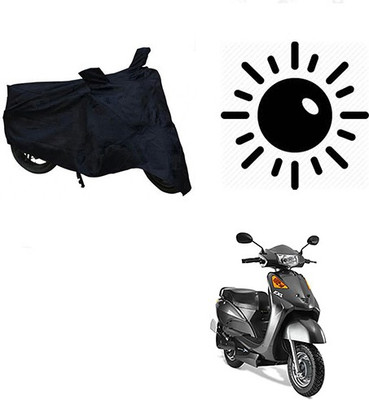 RPSENTTERPR Waterproof Two Wheeler Cover for Indus(Yo Spark, Black)